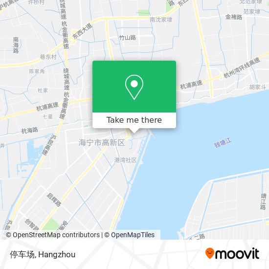 停车场 map