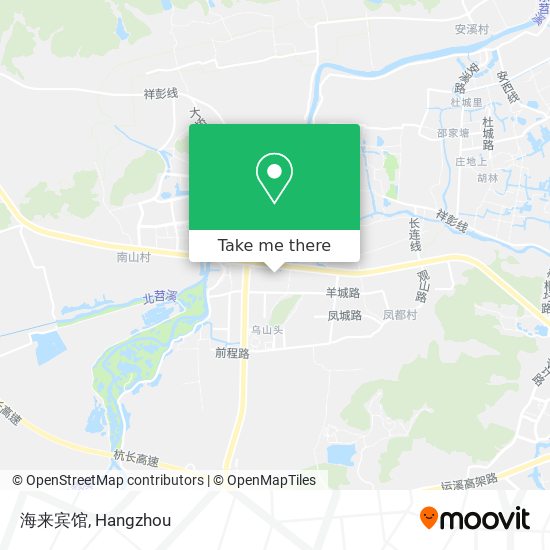 海来宾馆 map