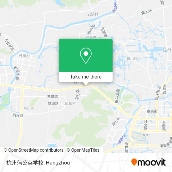 杭州蒲公英学校 map