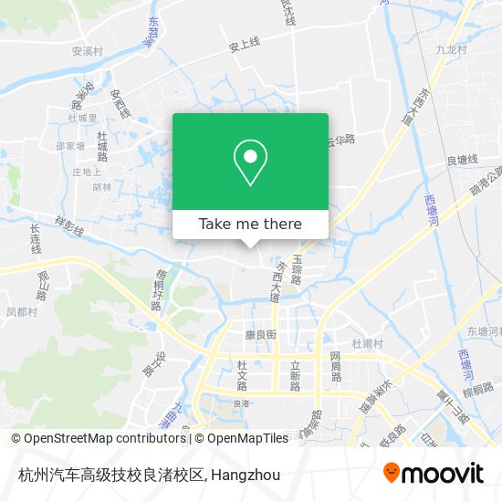 杭州汽车高级技校良渚校区 map