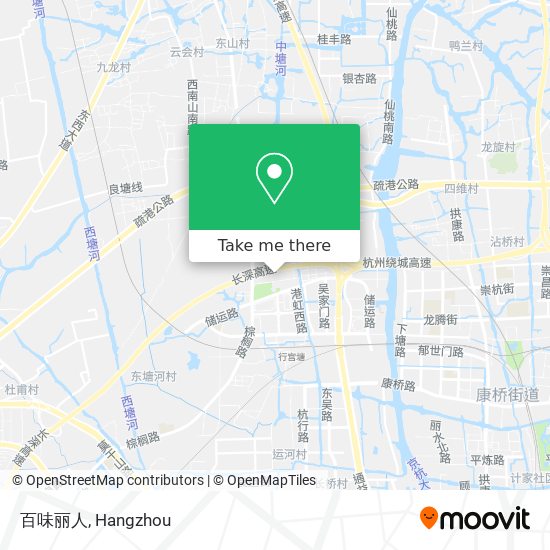 百味丽人 map