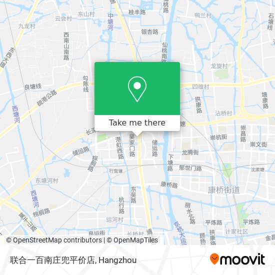 联合一百南庄兜平价店 map