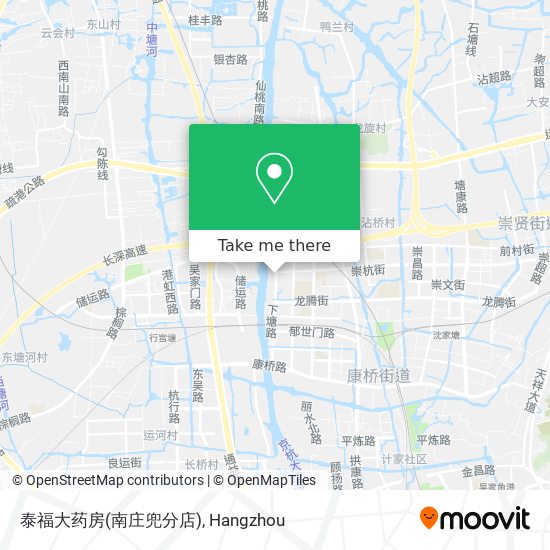 泰福大药房(南庄兜分店) map