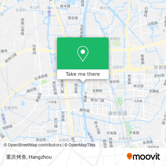 重庆烤鱼 map
