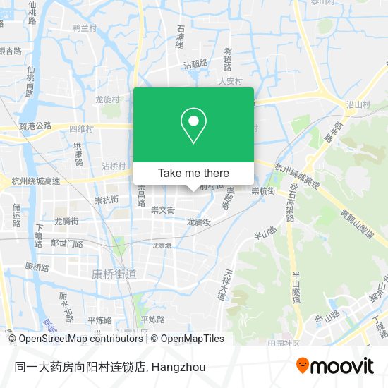 同一大药房向阳村连锁店 map