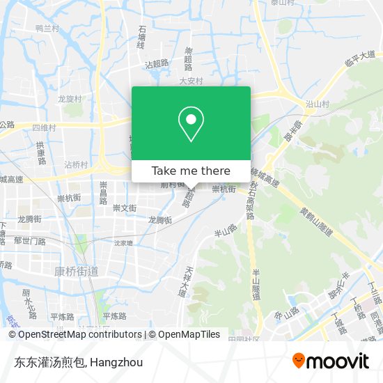 东东灌汤煎包 map