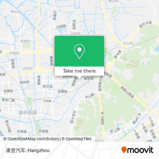 康贤汽车 map