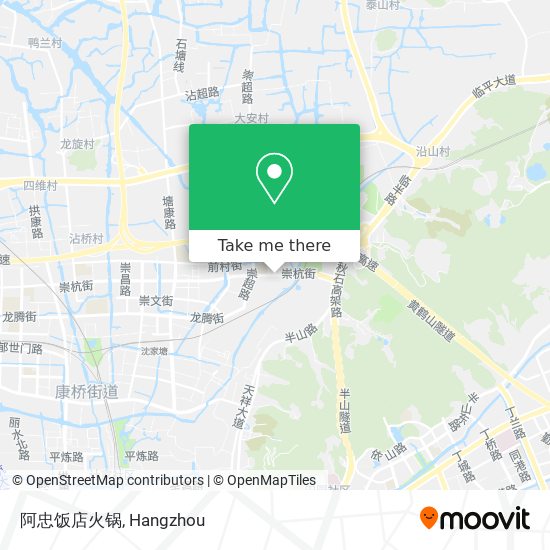 阿忠饭店火锅 map