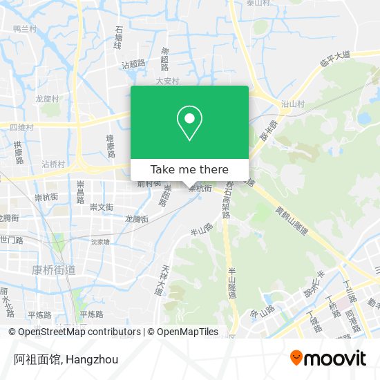 阿祖面馆 map