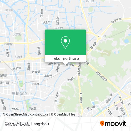 崇贤供销大楼 map