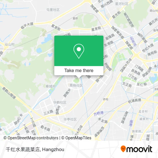 千红水果蔬菜店 map