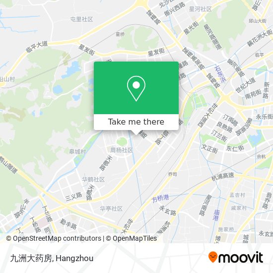 九洲大药房 map