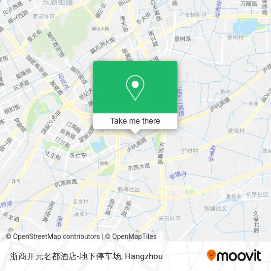 浙商开元名都酒店-地下停车场 map