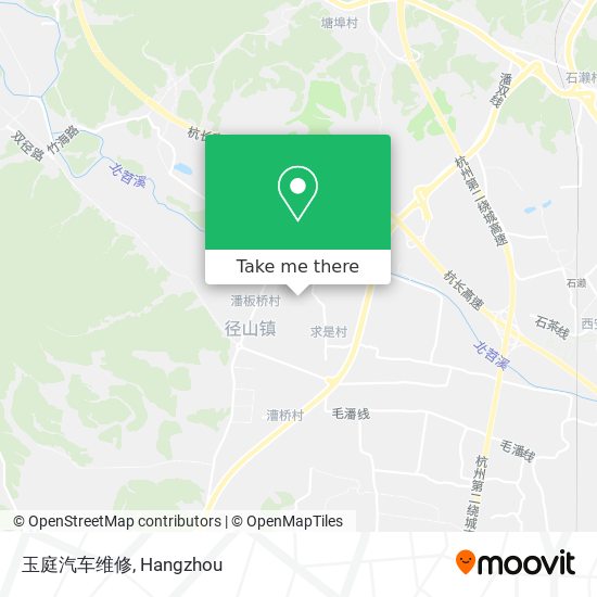 玉庭汽车维修 map