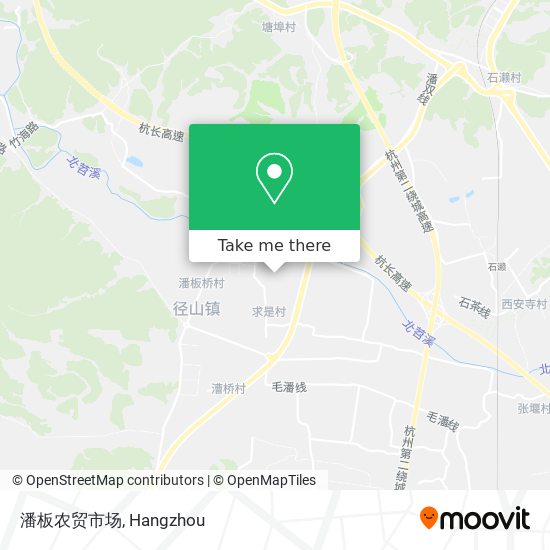 潘板农贸市场 map