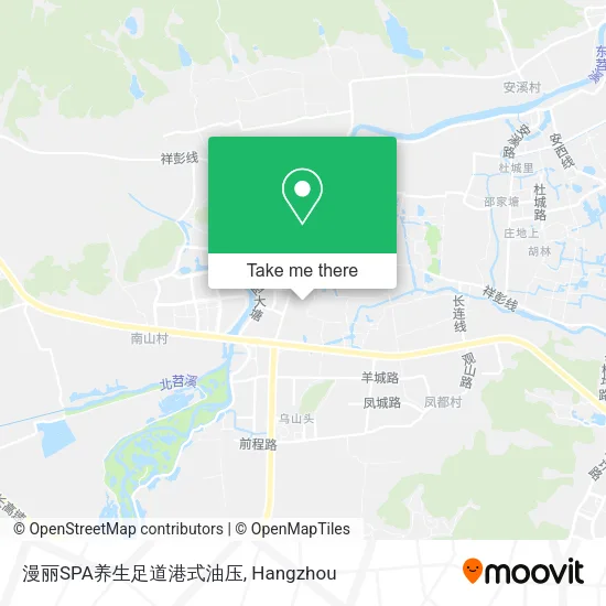 漫丽SPA养生足道港式油压 map