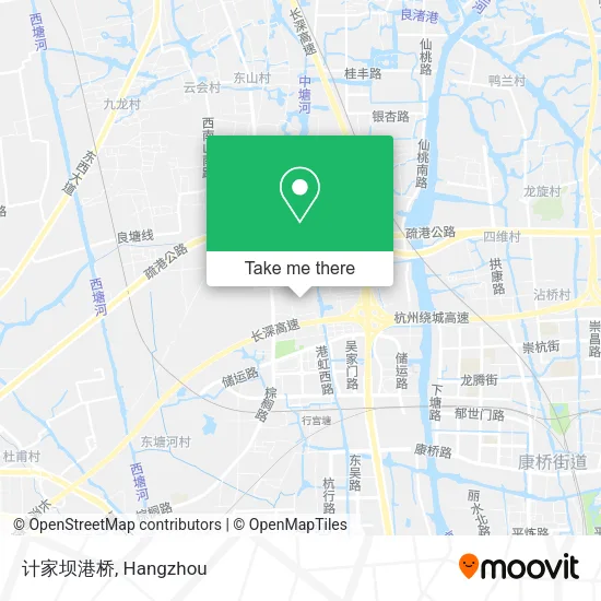 计家坝港桥 map
