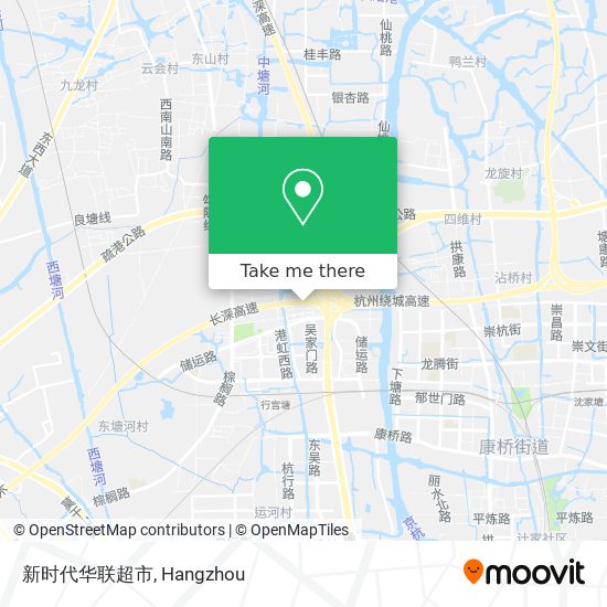 新时代华联超市 map