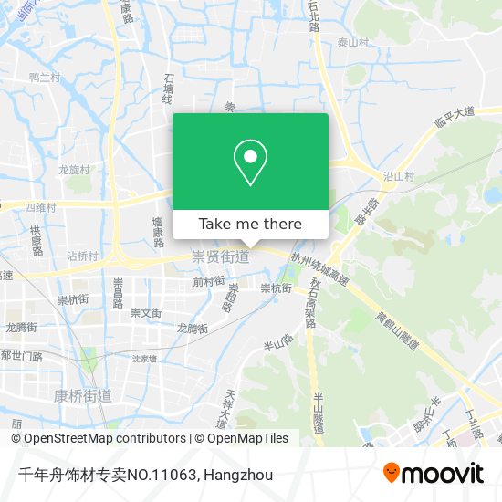 千年舟饰材专卖NO.11063 map