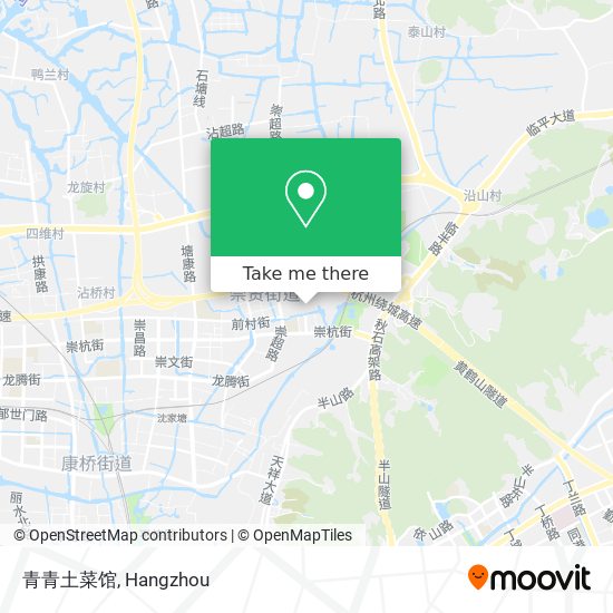 青青土菜馆 map