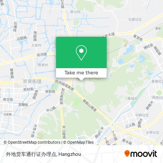 外地货车通行证办理点 map