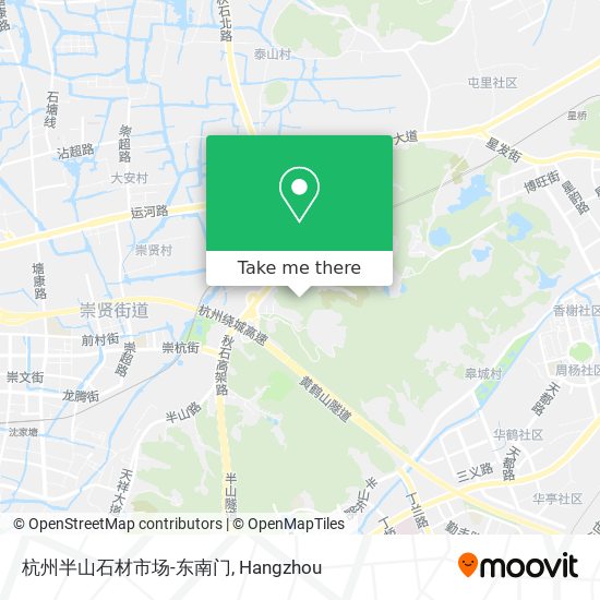 杭州半山石材市场-东南门 map