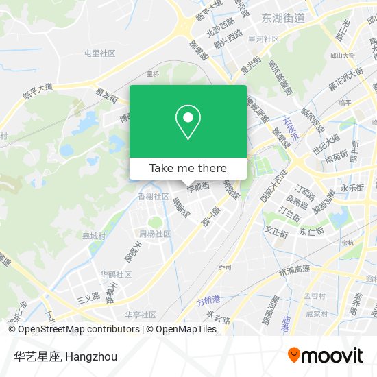 华艺星座 map