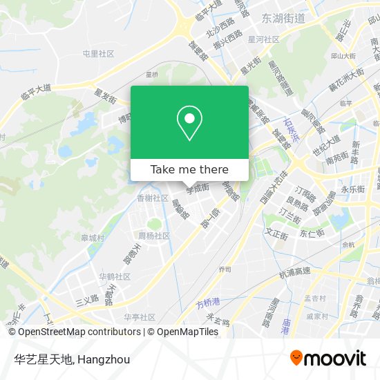 华艺星天地 map