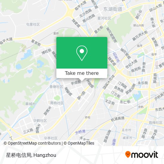 星桥电信局 map