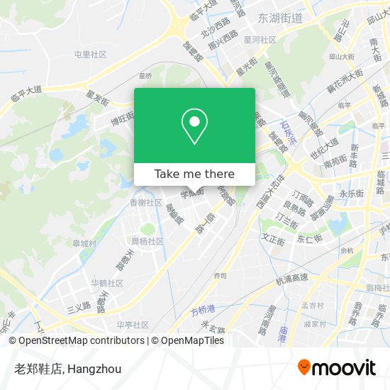 老郑鞋店 map