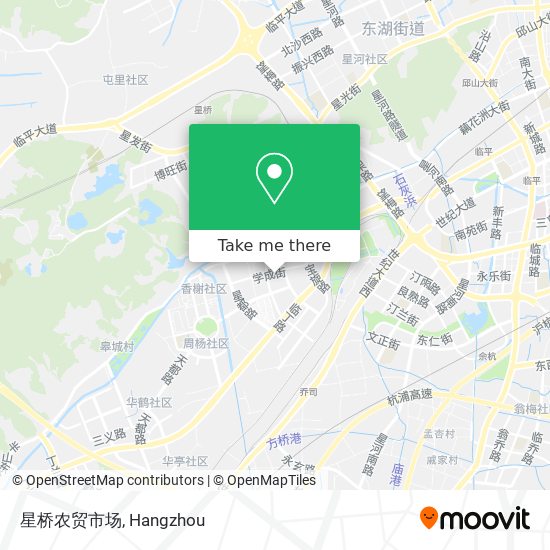 星桥农贸市场 map