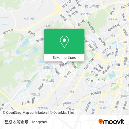 星桥农贸市场 map