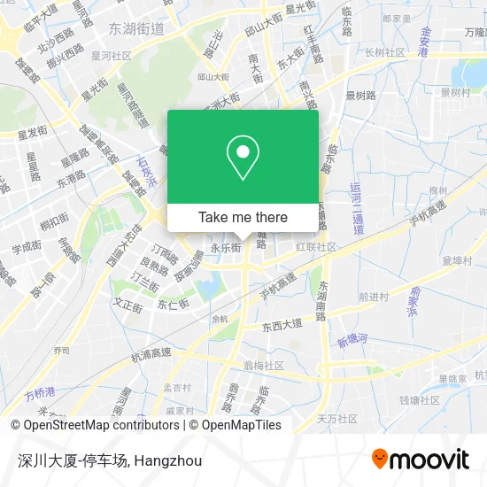 深川大厦-停车场 map
