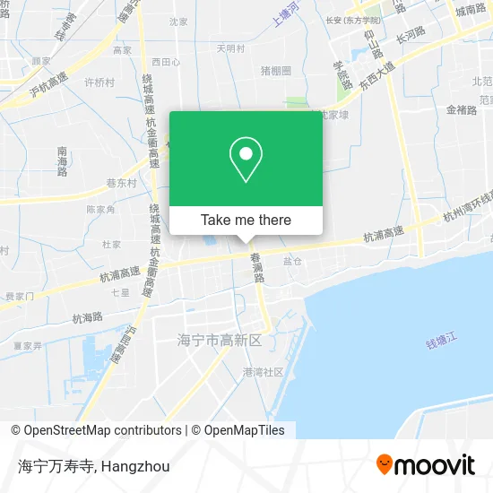 海宁万寿寺 map