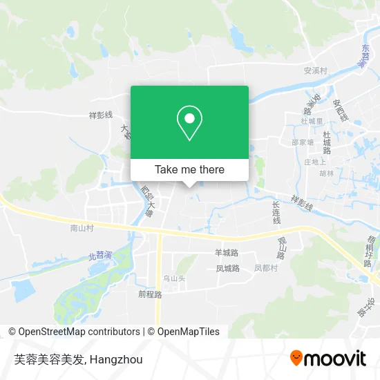 芙蓉美容美发 map