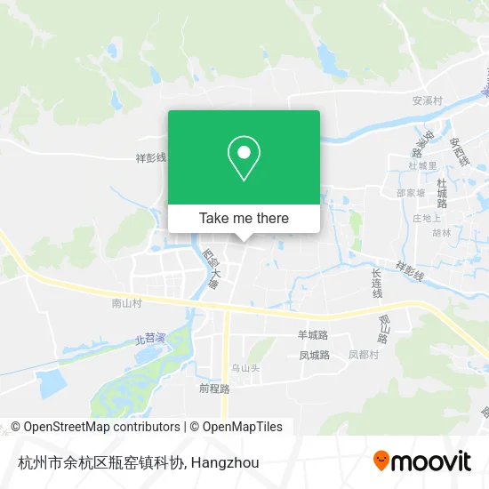 杭州市余杭区瓶窑镇科协 map