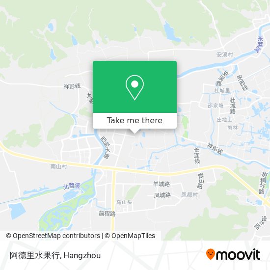 阿德里水果行 map