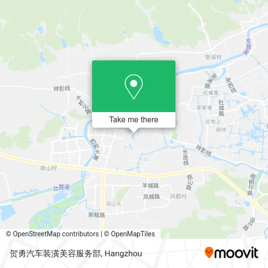 贺勇汽车装潢美容服务部 map