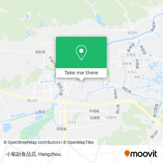 小菊副食品店 map