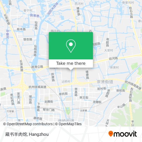 藏书羊肉馆 map