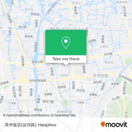 美华饭店(运河路) map