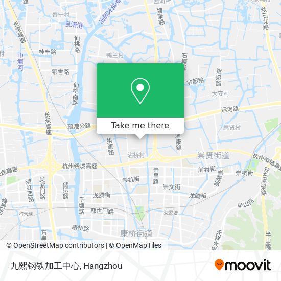 九熙钢铁加工中心 map