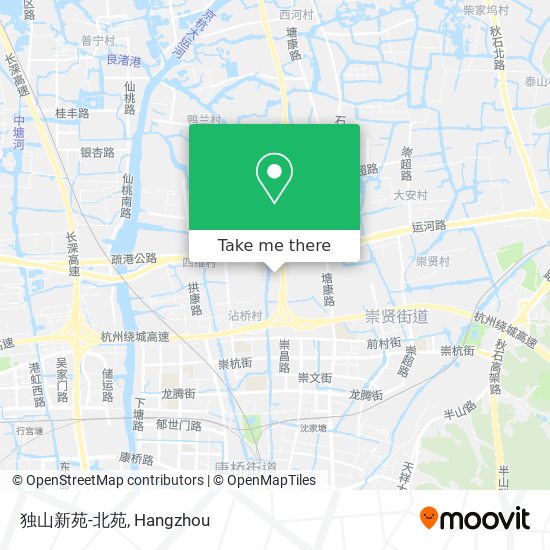 独山新苑-北苑 map