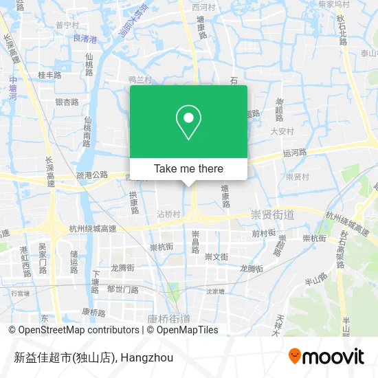 新益佳超市(独山店) map