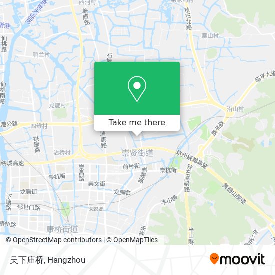 吴下庙桥 map