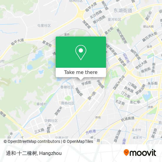 通和·十二橡树 map