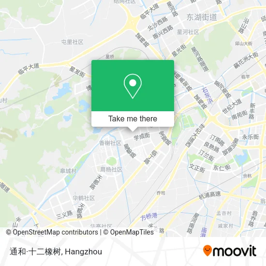 通和·十二橡树 map