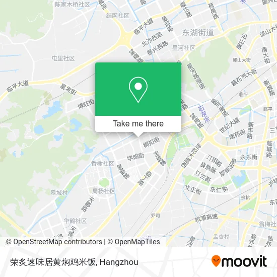 荣炙速味居黄焖鸡米饭 map