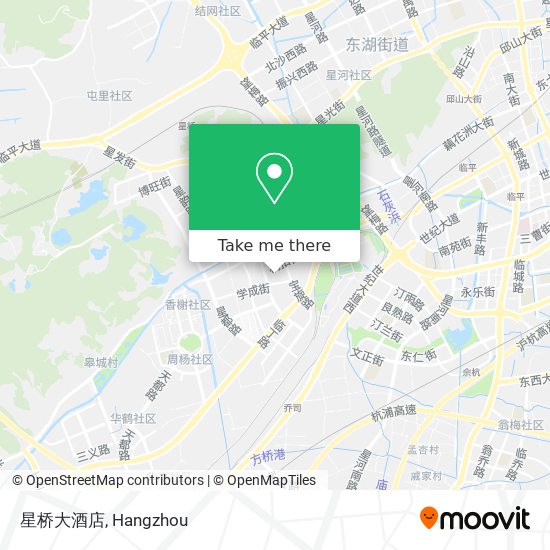 星桥大酒店 map