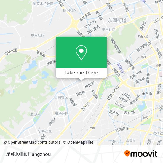 星帆网咖 map
